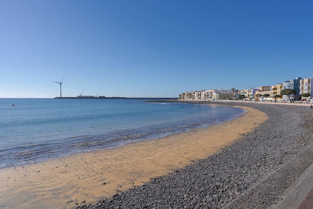 Las Afortunadas - Playa Arinaga 1ºc Bagian luar foto